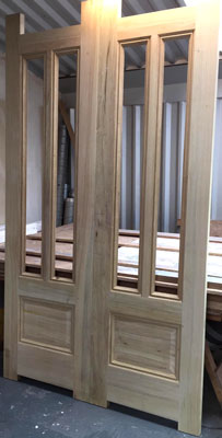 tall french patio doors timber bespoke  
