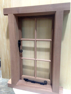 casement small multi pane glazed  